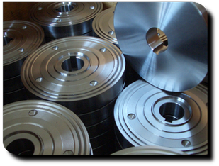 Turned steel discs